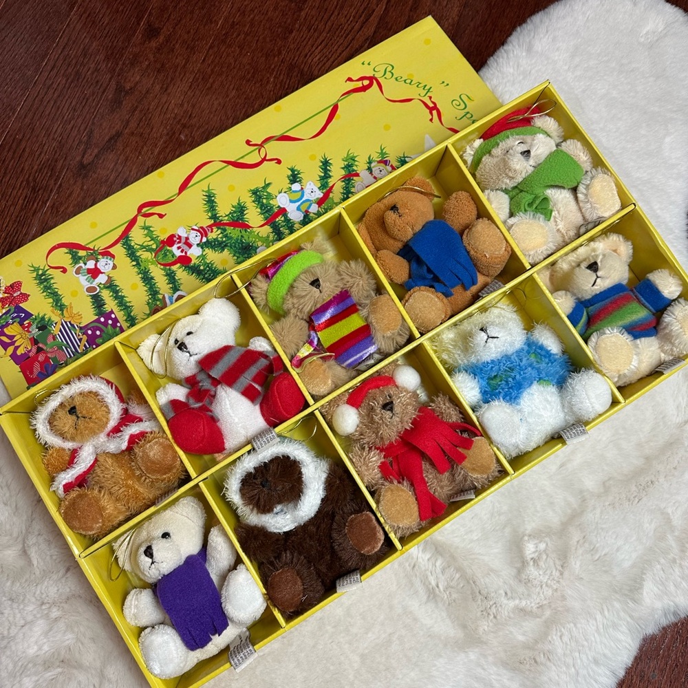 Quacker Factory “Beary Special Ornaments“ Collection
10 pack New in Box